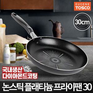 유진토스코 플래티늄프라이팬 30cm 후라이팬 프라이팬 계란말이후라이팬 무쇠후라이팬 계란후라이팬 주물팬