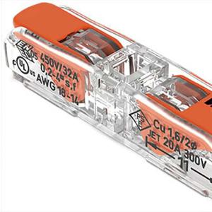 와고 전선 커넥터 콘넥타 221-2411 단선 연선 낱개 커넥터 전선연결 전선연결부속 콘넥터 매입스위치 스위치박스 콘센트박스 가성비좋은 품질좋고