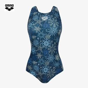 아레나 스노우크리스탈 A5FL1LO13 NVY (주머니백 증정)  여성 일반 원피스 U백 실내수영복