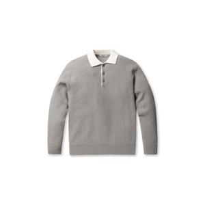 [프로젝트엠]남성) 오버핏 버튼카라 스웨터 (EPF4ET1110)