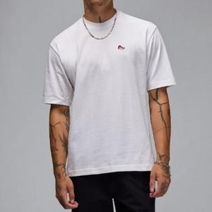 나이키반팔티 GQT HJ2326-100 조던 브랜드 남성 스니커즈 패치 티셔츠