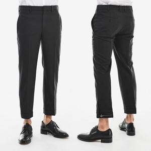 닐바렛 지퍼디테일 슬랙스 블랙 PBPA752H N029 01