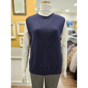 BCBG 세이브존01 멜롯 슬릿 라운드넥 베스트 조끼 B5D9K501A