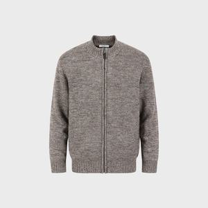 [올젠]울 트위드 집업가디건 ZOF4EC1313