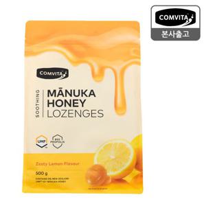 콤비타 마누카꿀 꿀캔디 로젠지 레몬 500g