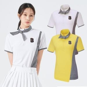 비티알 BTR 골프 여성 여름 스카프 반팔 티셔츠 안탈리아(여) BPT4906W