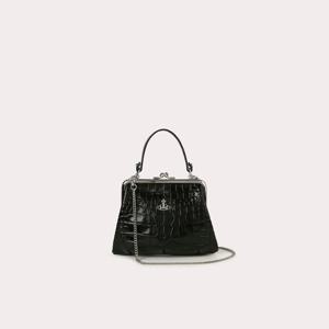 [비비안웨스트우드]비비안웨스트우드 직수입 크로커다일 디테일 복조리 체인백 (VOTCBA0007-99)