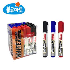 [블루마토] 3색 보드마카펜 - 24개세트 [BMS004]