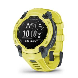 가민 인스팅트E 45mm 일렉트릭 라임 / 일렉트릭 라임 밴드 아웃도어 GPS 스마트워치
