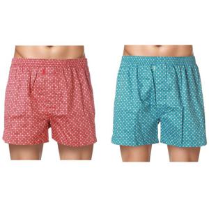 [비비안] 행운의 네잎클로버 패턴의 남성트렁크팬티 TP9860