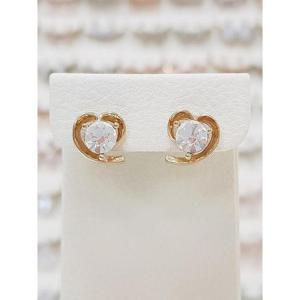 볼라레 세이브존01 브릴로 하트 귀걸이 LE886