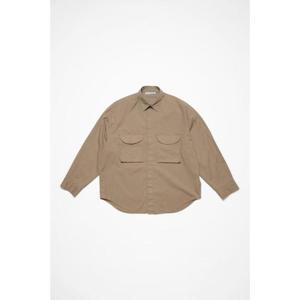 아크네 스튜디오 긴팔 셔츠 BB0608DIA TAUPE BROWN DOM