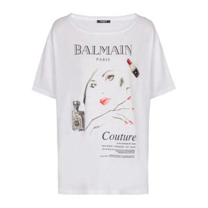 발망 뷰티 프린트 자수 패치 티셔츠 EF0EG129GE86 GRR