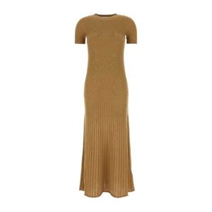 막스마라 리브 텍스처 반팔 맥시 원피스 2421326031600 003