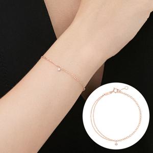 [제이에스티나] J.Fenella 14K 팔찌 (JJJTBQ5B7054R47S0)