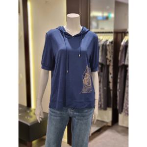 [트리아나] 소고 후드 반팔티셔츠 AL2WA08