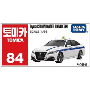 토미카 84 도요타 크라운 개인 택시 다이캐스트 미니카
