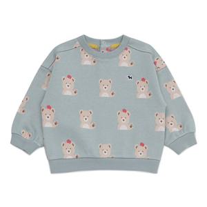 [블루독베이비8] 25FW(BL)올오버 애니멀 스웨트셔츠 HJ (45A1433407) (BLUEDOG BABY 유아 출산 백일 선물