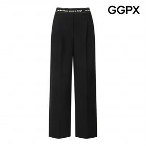 [GGPX] 레터링 밴딩 슬랙스 (GP8PT006B)