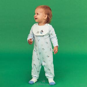 [디즈니베이비]베이비미키우주복(턱받이)(BLUE)_79R717504