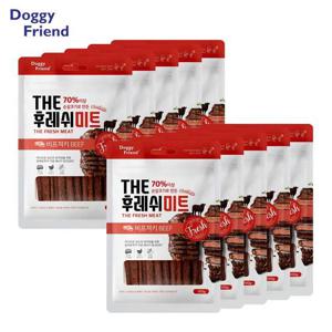 THE 후레쉬미트 비프 100g x10 THE 후레쉬미트 비프 x10 트릿 스틱 강아지 간식 반려동물 생활