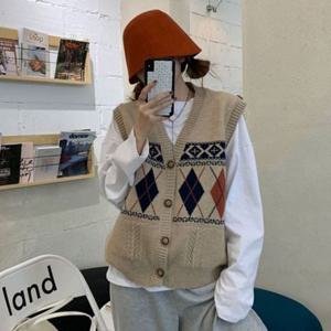 다용도파우치 멀티파우치 아가일포인트 버튼 MA8028