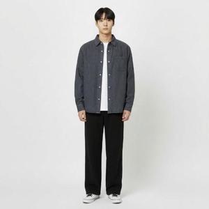 행텐 HC04 본딩 와이드 핏 팬츠_블랙 10560-038-203