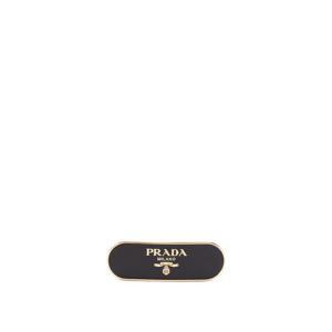 [PRADA] 라프리마 여성 헤어 액세서리 메탈 클립 1IF0222BA6F0632 블랙 /8