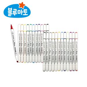 [블루마토] 트윈 마카펜 사인펜 24색(TMP003)
