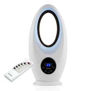 루베크4500 에어홀 날개없는 선풍기 리모컨 LED램프 고급