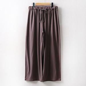 여성 빅사이즈 베이직 와이드 팬츠 WW4098