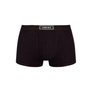 Versace 90s Versace 로고 허리밴드 스트레치 박서 브리프 10140371A09410 1B000 TP934643715