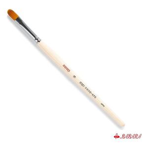 바바라 네일아트붓 2600KFG 낱자루 6호 디자인 포스터물감 파레트 구성붓 톨페인팅 포크아트 네일아트재료