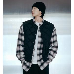 [지오다노]남성 퀼팅 경량 조끼 075915