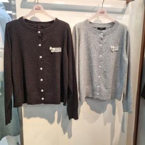 수스 HC36 리본가디건 S254BKTB51