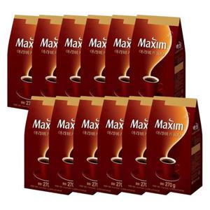 [동서식품] 맥심 아라비카 100 리필 270g 12개