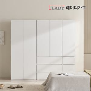 레이디가구 빈트 수납 시스템 터치 옷장 장롱 2000 B세트