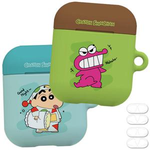 아트박스/원스 짱구 큐티투톤 에어팟 2세대 1세대 공용 케이스