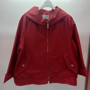 Latium HC06 국내생산 스판 엉덩이길이 H라인 반후드  집업 봄점퍼 T2613jp05R