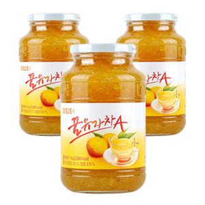 담터 꿀유자차A 1kg x 3개
