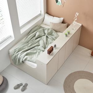 파로마 네오 스누피 공간분리 파티션 침대 독립스프링매트 SS