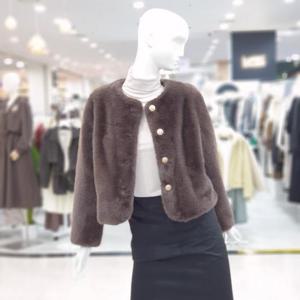 abfz sh06 노카라 밍크 퍼자켓 SLBQZ4F01K