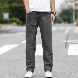 [제라카] 남자 빅사이즈 청바지 일자바지 스판 좋은 데님 바지 J