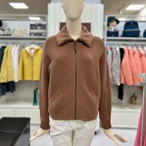 크로커다일레이디 HC28 니트 짚업 가디건 CLDWSW601