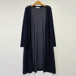 빅사이즈 503 레미오픈골지롱가디건 DIRT990