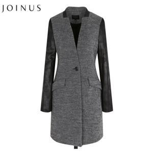 [조이너스]레더 슬리브 울 자켓-IJ6W1WZB230