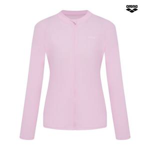 아레나여자성인이니셜 레저 집업 래쉬가드A4BL1PQ01PNK