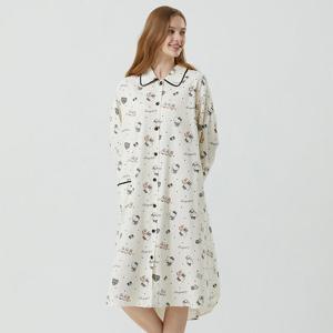 바풀 EL W443-05 키티 잠옷 원피스 여성 정품 산리오 헬로키티