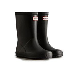 [토박스] (130-210mm) 헌터 키즈 퍼스트 클래식 블랙 레인부츠 신발 HTKCE2TSFK11BLK
