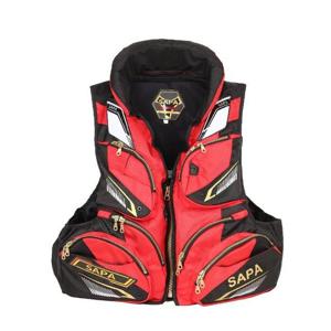 싸파 구명조끼 SJK-701Z 블랙 사이즈 선택 고체형 부력조끼 라이프자켓 구명복